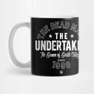 Undertaker The Dead Man Vintage Fight Type Mug